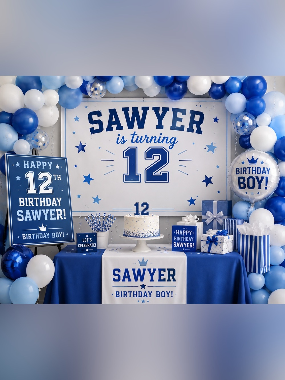 Happy 12th Birthday Sawyer ✨💙✨💙